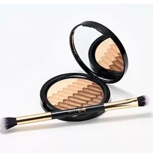 Belle by Kim Gravel Chevron Eyeshadow Palette deep plum